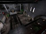 DoomRecall - grey hall with a100, rocket and shock